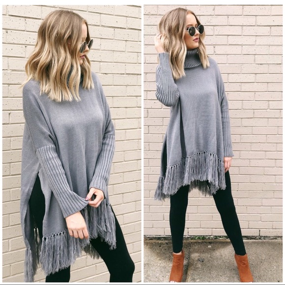 Sweaters - Sweater poncho